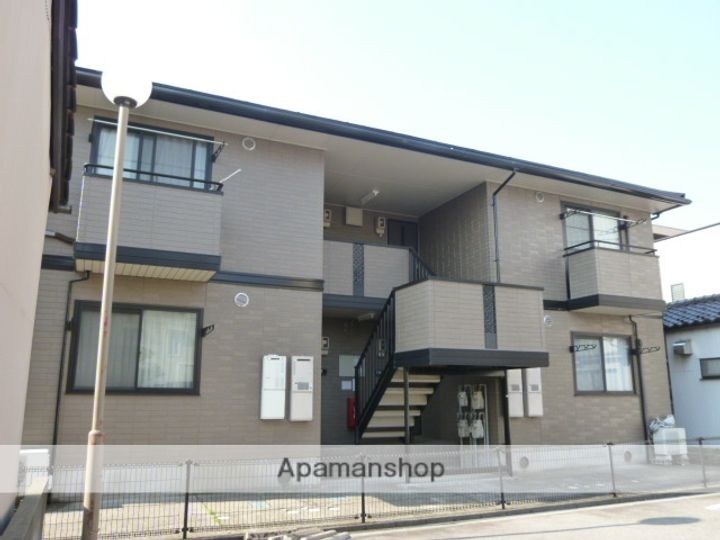 富山県富山市清水中町の賃貸アパートの外観