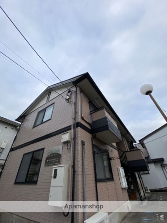 富山県富山市清水中町の賃貸アパートの外観