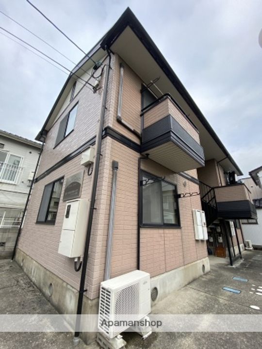 富山県富山市清水中町の賃貸アパートの外観