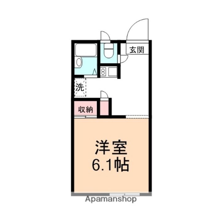 ヴィタリテ上冨居108の間取り