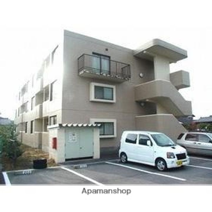 富山県富山市富岡町の賃貸マンションの外観