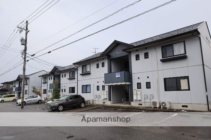 富山県富山市水橋市田袋の賃貸アパートの外観