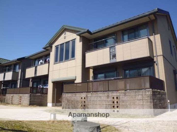 富山県富山市婦中町下轡田の賃貸アパートの外観