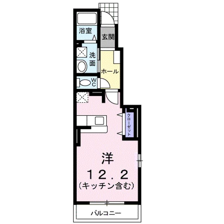 アイレBの間取り