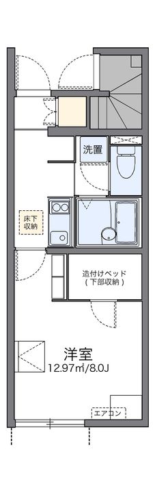 レオネクストクレスト108の間取り