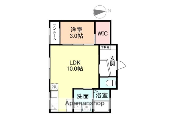 LUSSOの間取り