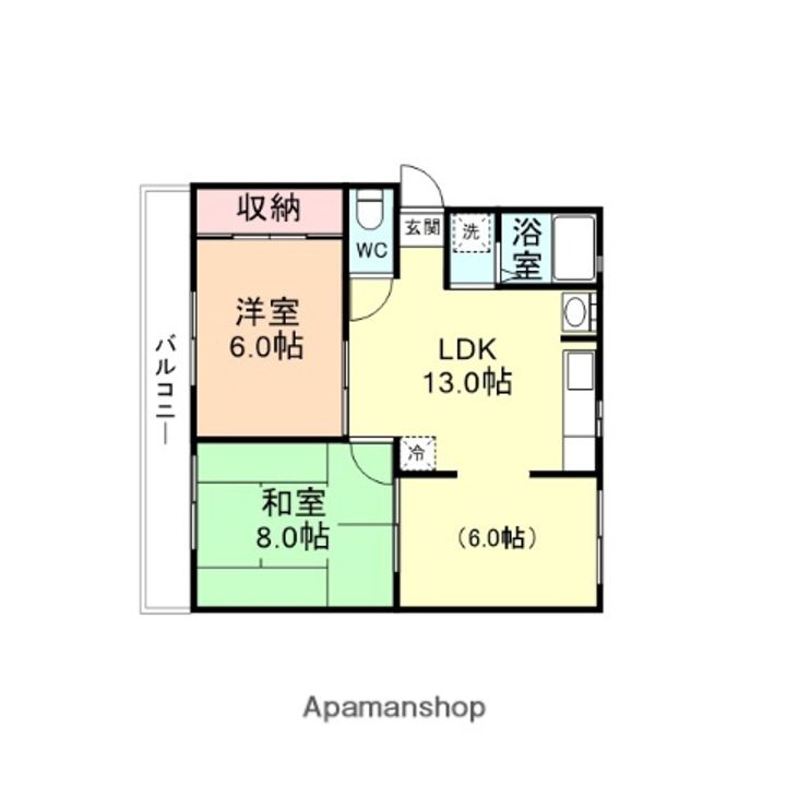 桜井ハイツの間取り