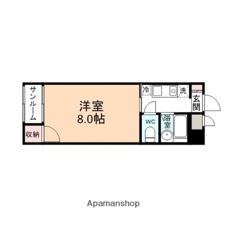 メゾン藤202の間取り
