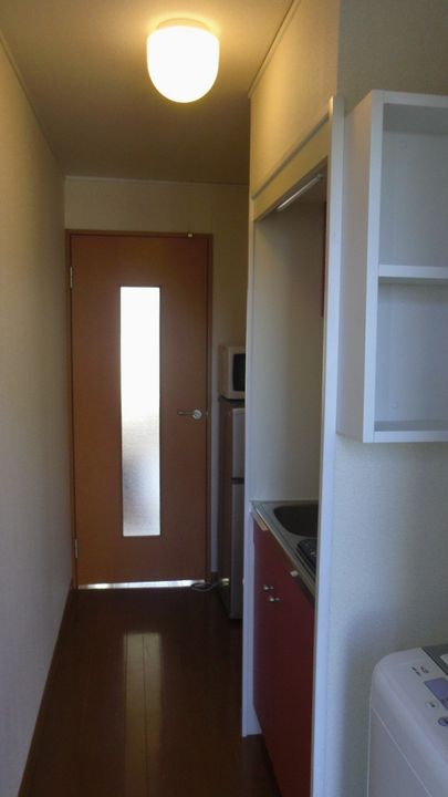 レオパレスメゾンエトワール203の玄関