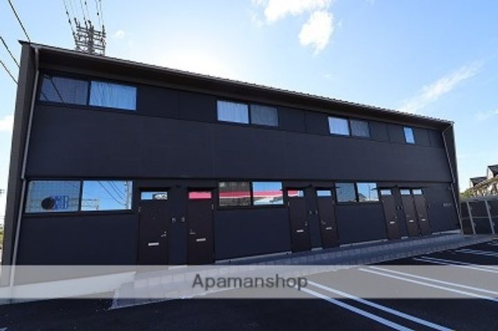 富山県砺波市栄町の賃貸アパート203の外観