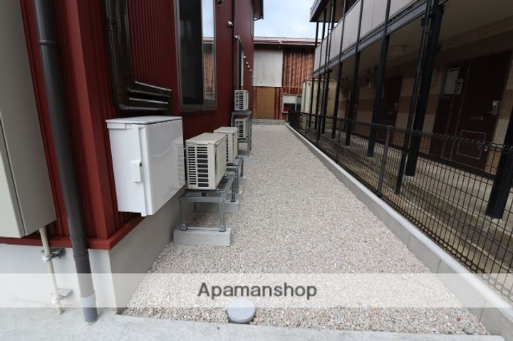 フラットヤード作道 A棟の外観