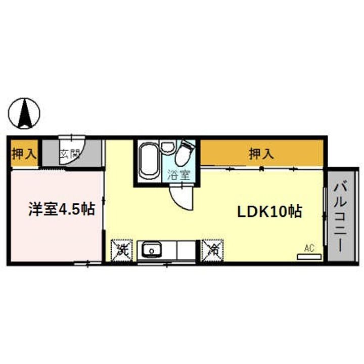 JーHOUSE駅南の間取り