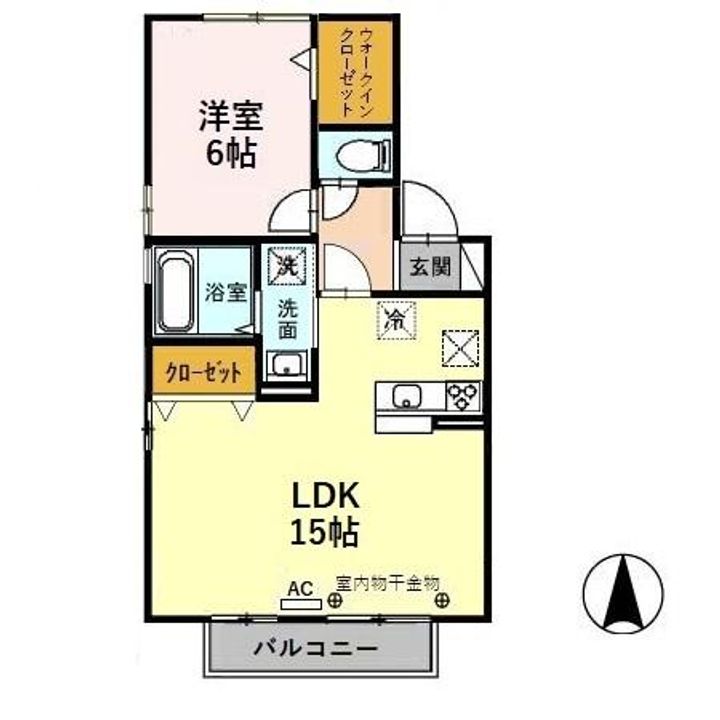 グランディール太閤山の間取り