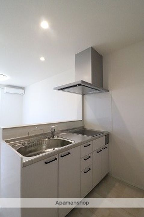 富山県砺波市杉木の賃貸アパート102のキッチン