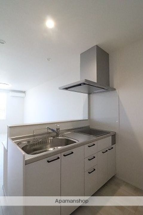 富山県砺波市杉木の賃貸アパート203のキッチン