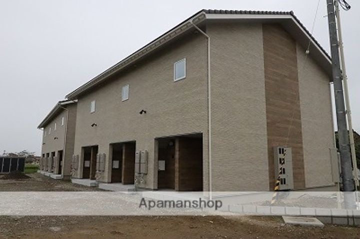 富山県砺波市杉木の賃貸アパート201の外観