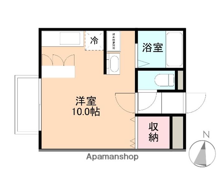 サンライトイン高岡6103の間取り
