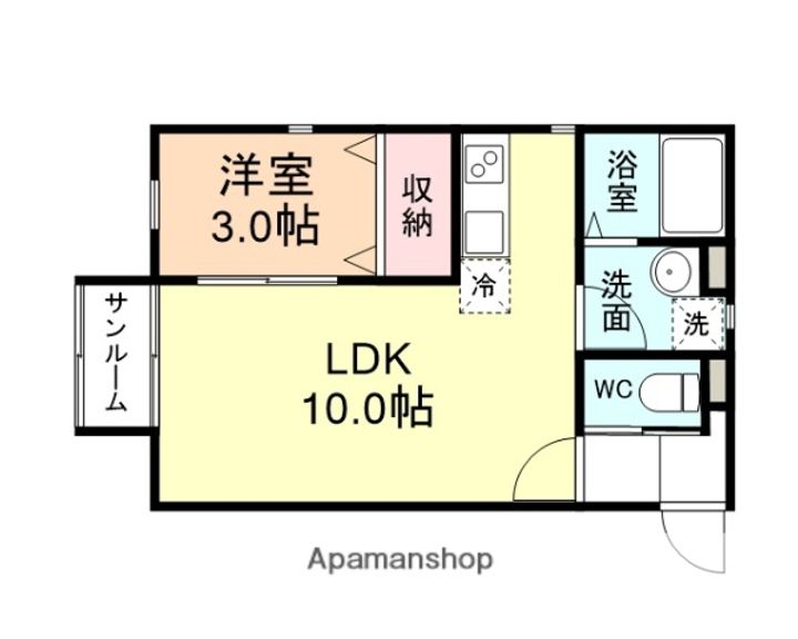 GRACE SQUARE Ⅰの間取り