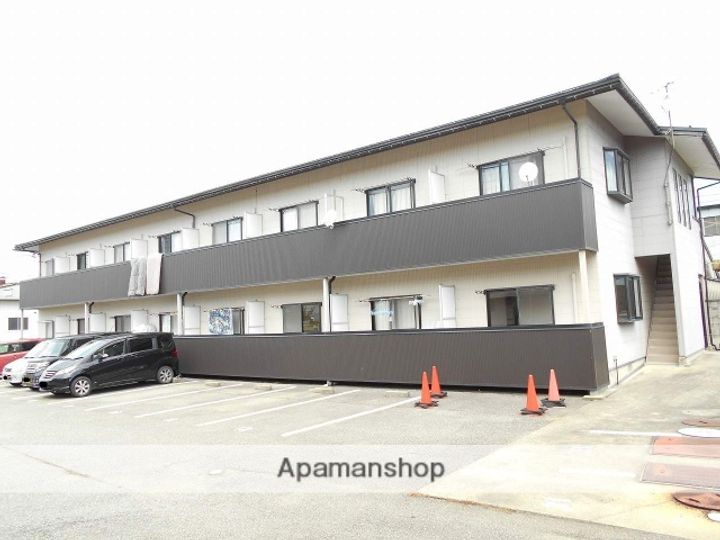 富山県富山市高木の賃貸アパートの外観
