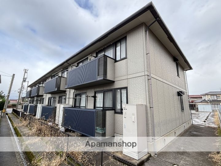 富山県富山市小杉の賃貸アパートの外観