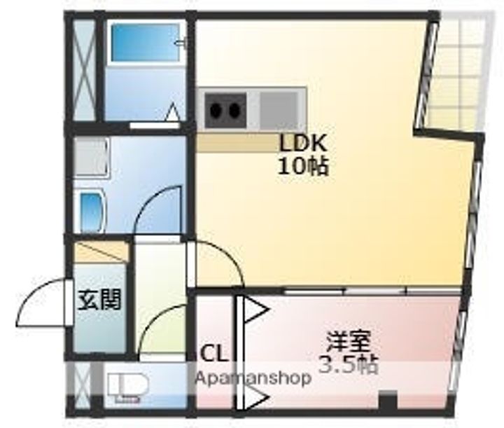 レジデンス神通本町の間取り