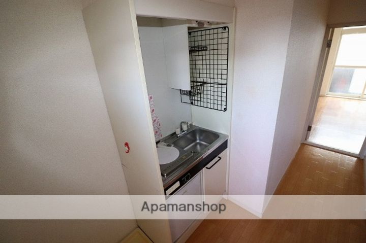 富山県富山市茶屋町の賃貸アパートのキッチン