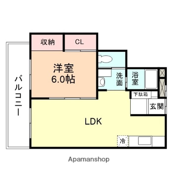 レジデンスミキオの間取り