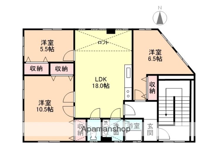 SKビルの間取り