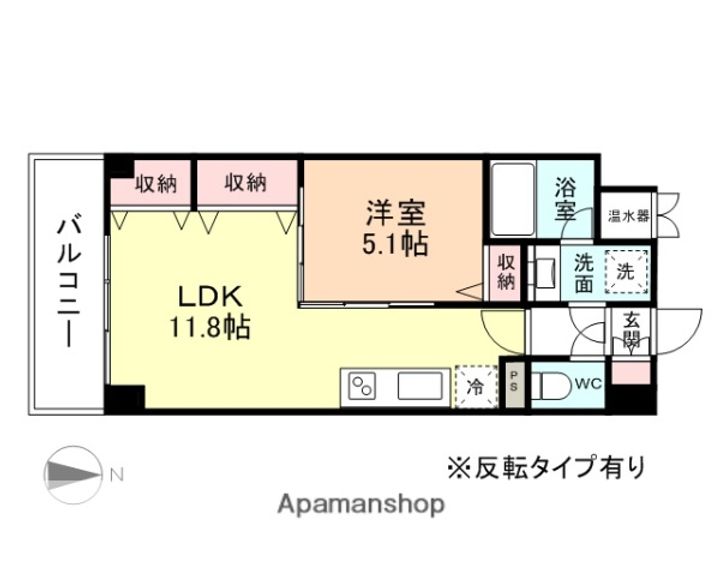 プレステージ富山の間取り
