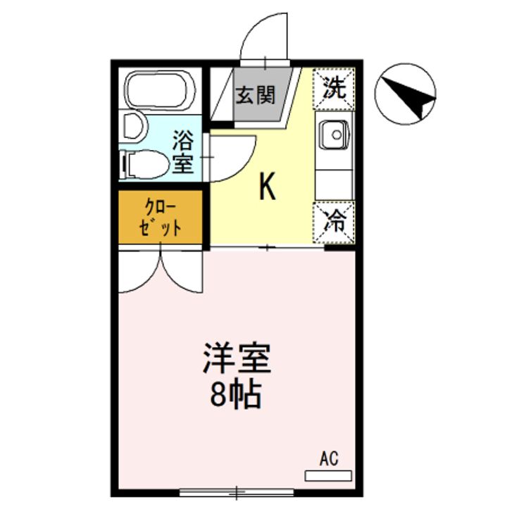 プレジールけやき台の間取り