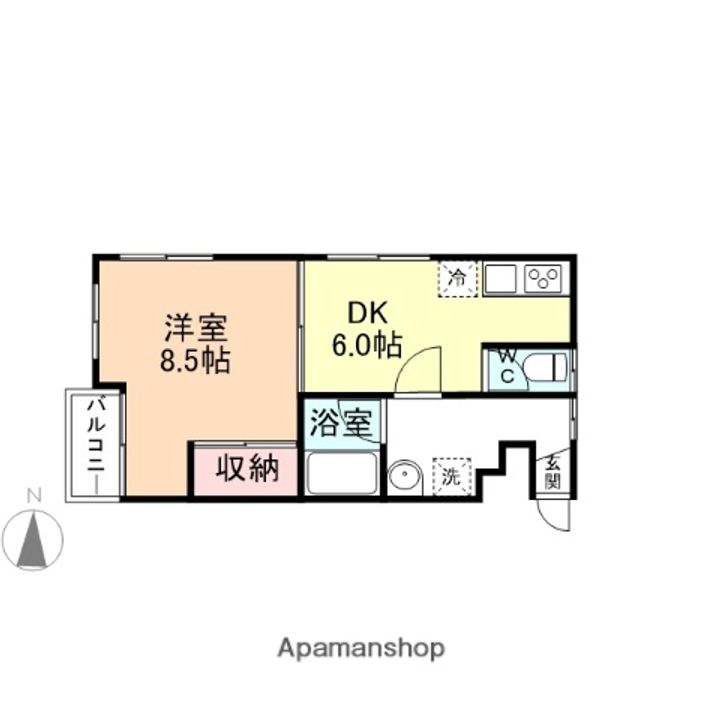 リッツⅠ105の間取り