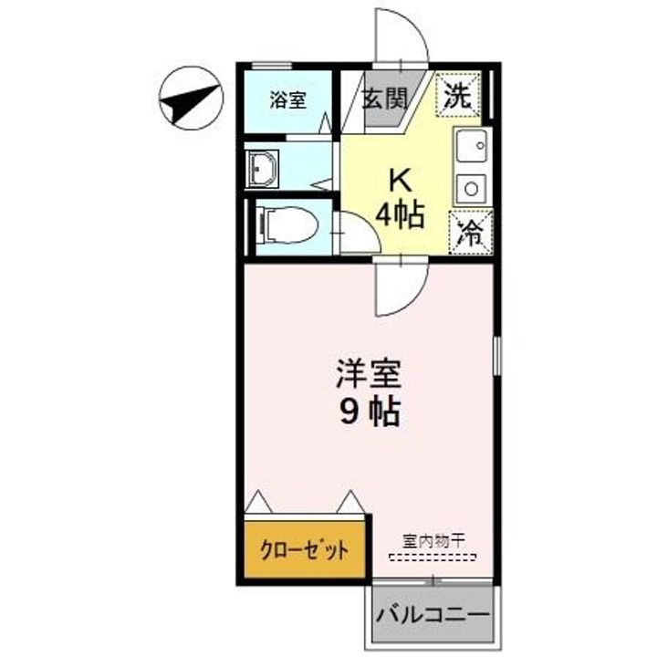トマトクラブの間取り