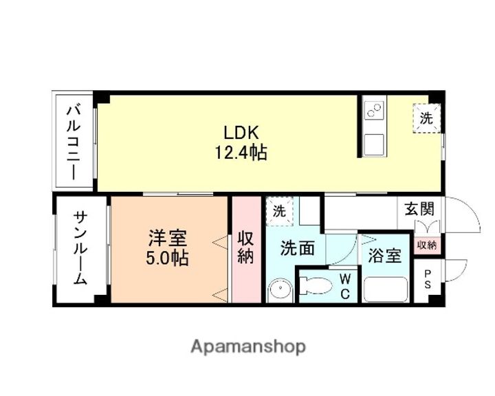 ネオサイト・タカムラ A棟の間取り