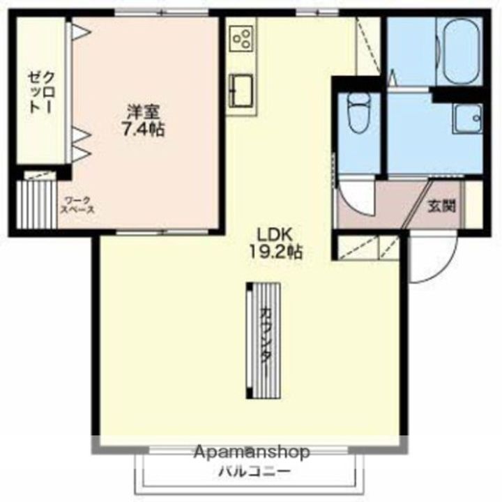 アクシスB105の間取り
