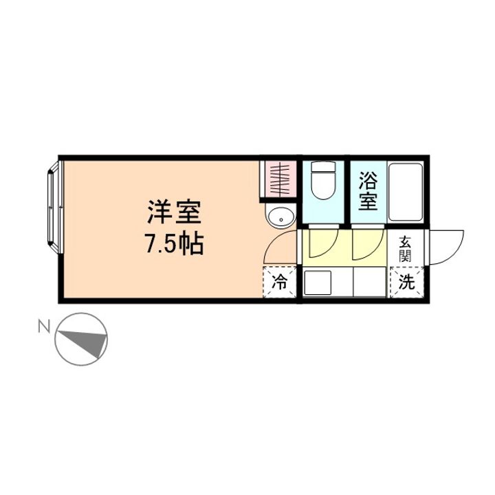 アークビレッジSANGA208の間取り