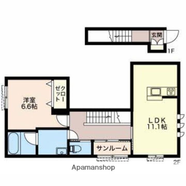 RESIDENZ FALKE(レジデンツファルケ)Ⅱの間取り