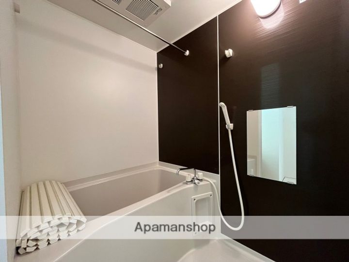 富山県富山市婦中町下轡田の賃貸マンションの風呂