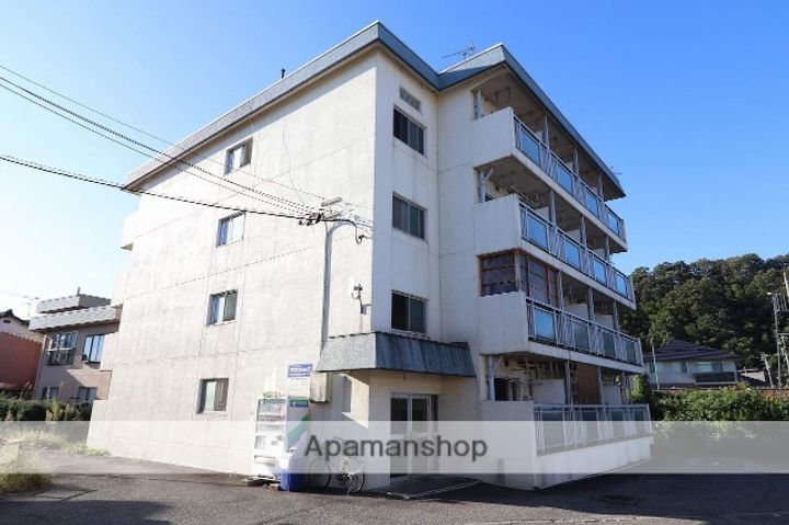 富山県富山市安養坊の賃貸マンションの外観