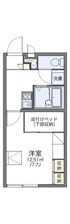 レオパレスBM Ⅰ110の間取り
