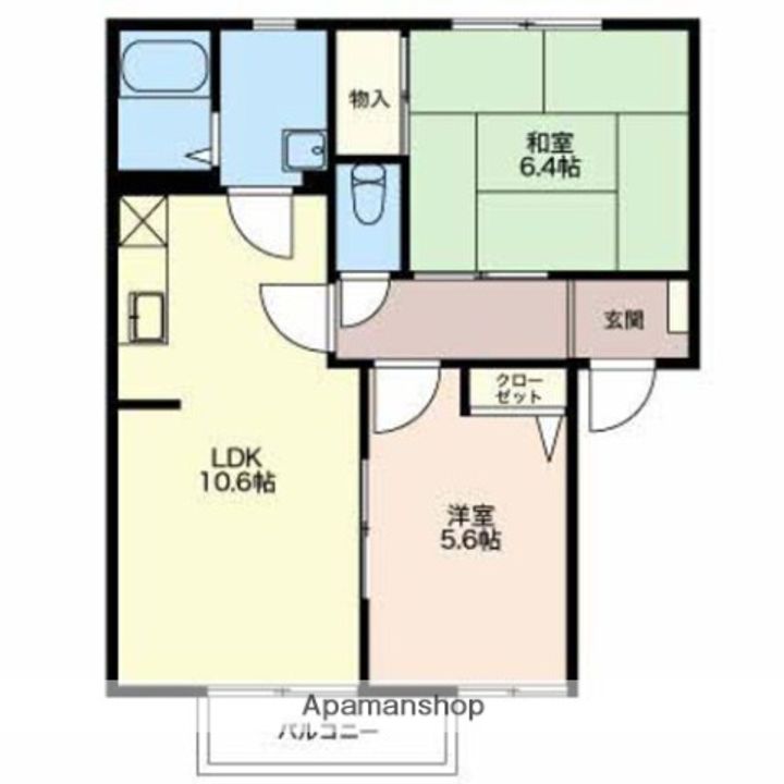 ドリームハウスの間取り