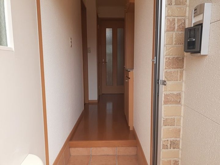 カトル・セゾン Aの玄関