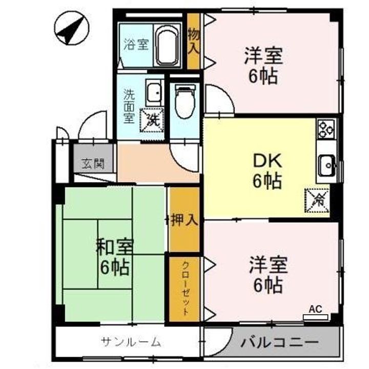 アネックスの間取り