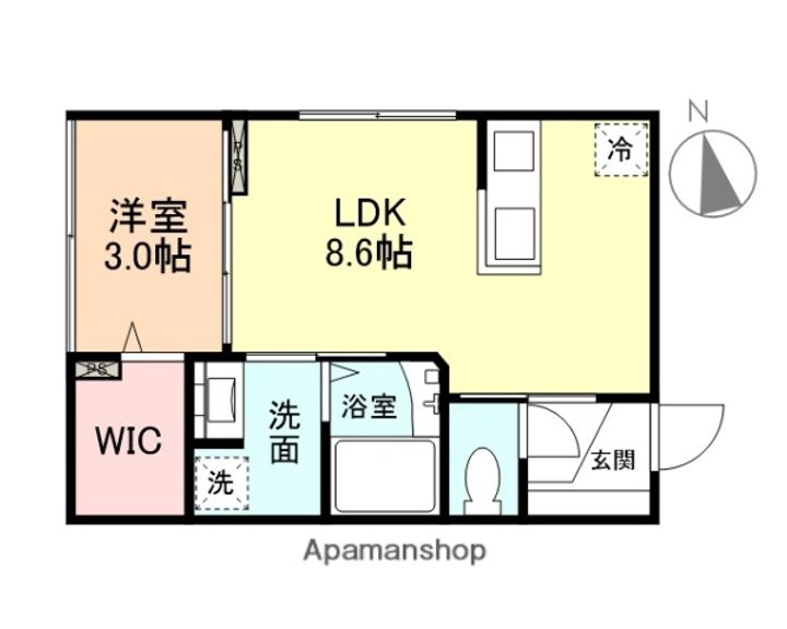 CALMPORT Nの間取り