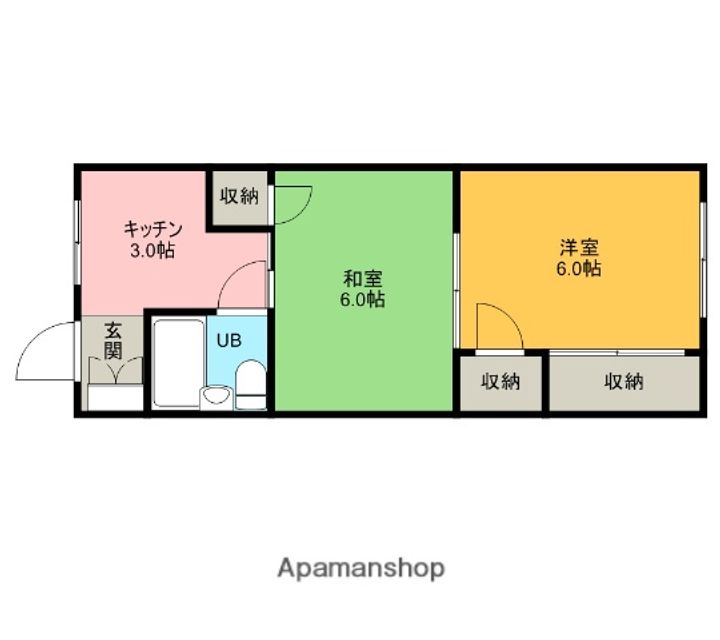 シャトレ御園111の間取り