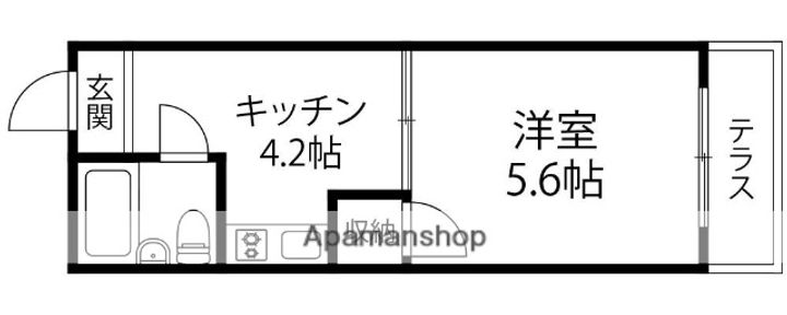 グランド・ルナA401の間取り
