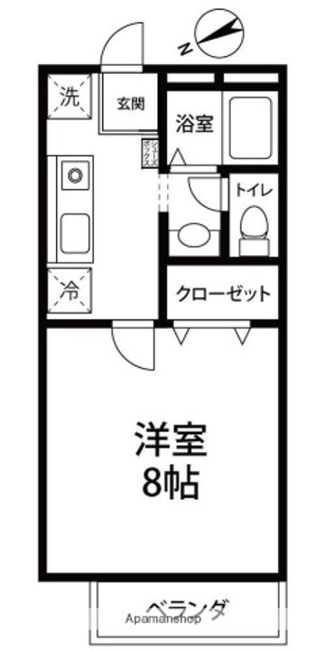 ヴェキレンテ102の間取り