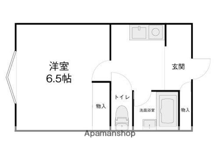 アップルコート泉ヶ丘202の間取り