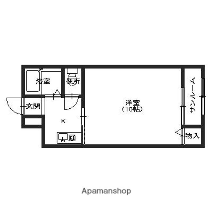 グリーンアベニュー有松203の間取り