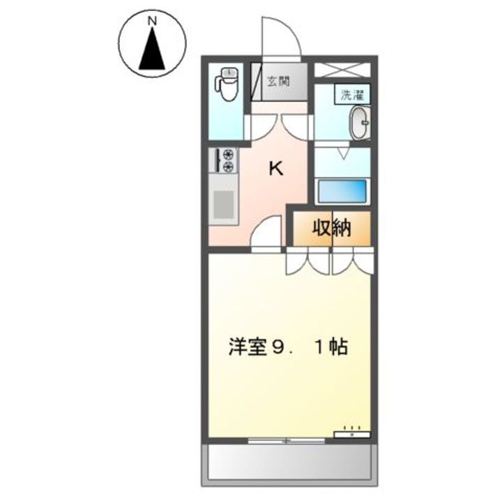 ルーエンハイムの間取り