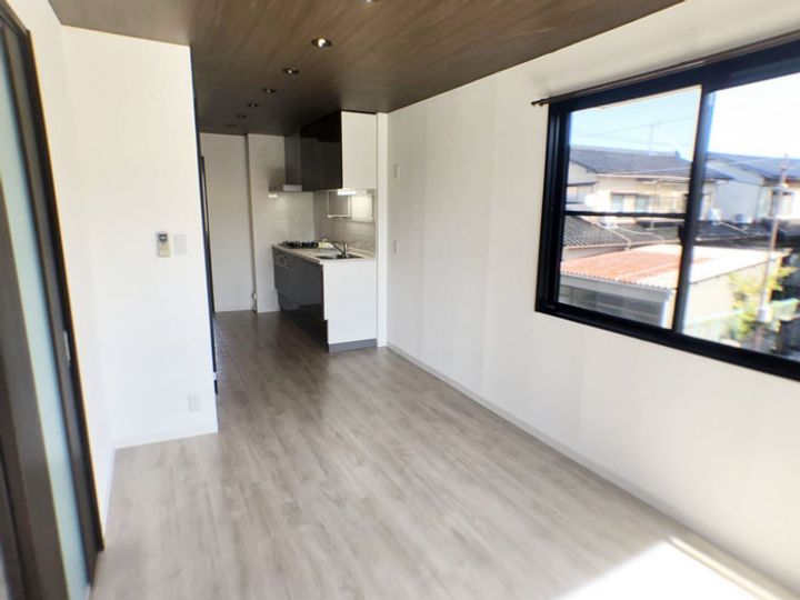 ウエスタンパーク8の居間